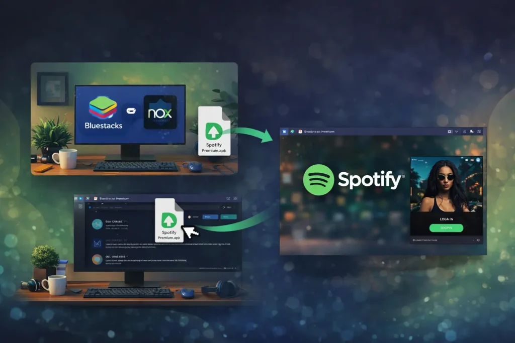 Image showing techniques for downloading on pc.