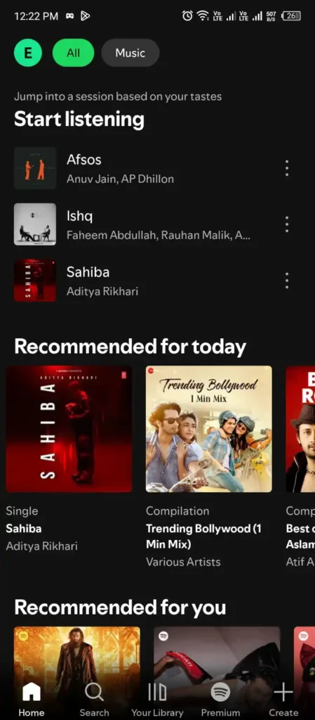 Spotify app interface image 3